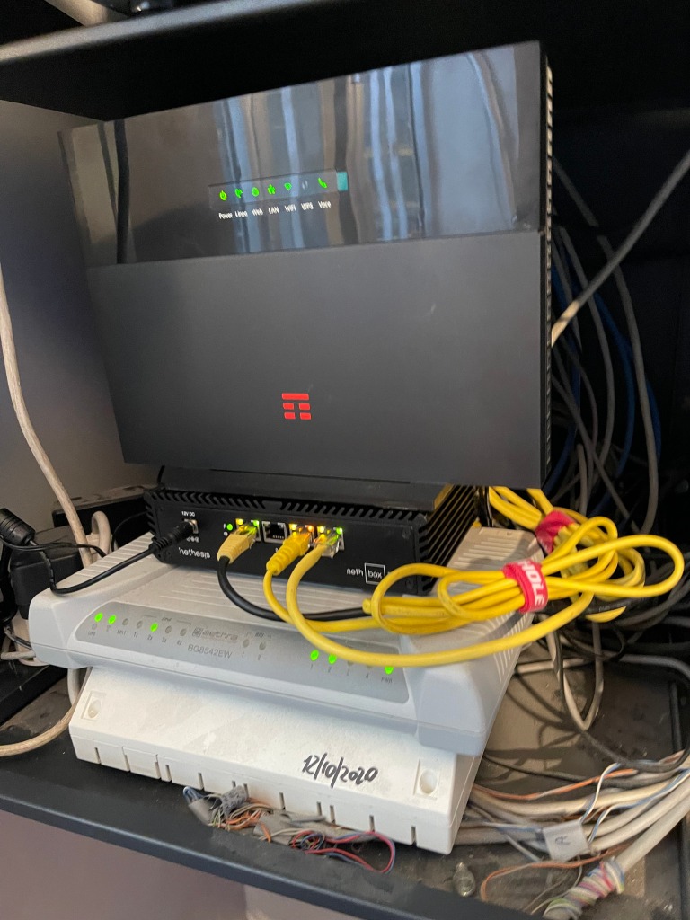 Il sistema di doppia linea internet in backup implementato